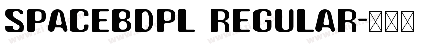 SpaceBdPL Regular字体转换